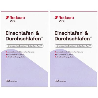 Redcare Einschlafen & Durchschlafen x2 2x30 St Tabletten
