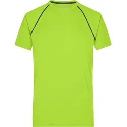James & Nicholson Herren Funktionsshirt T-Shirt JN496 bright yellow/bright blue L