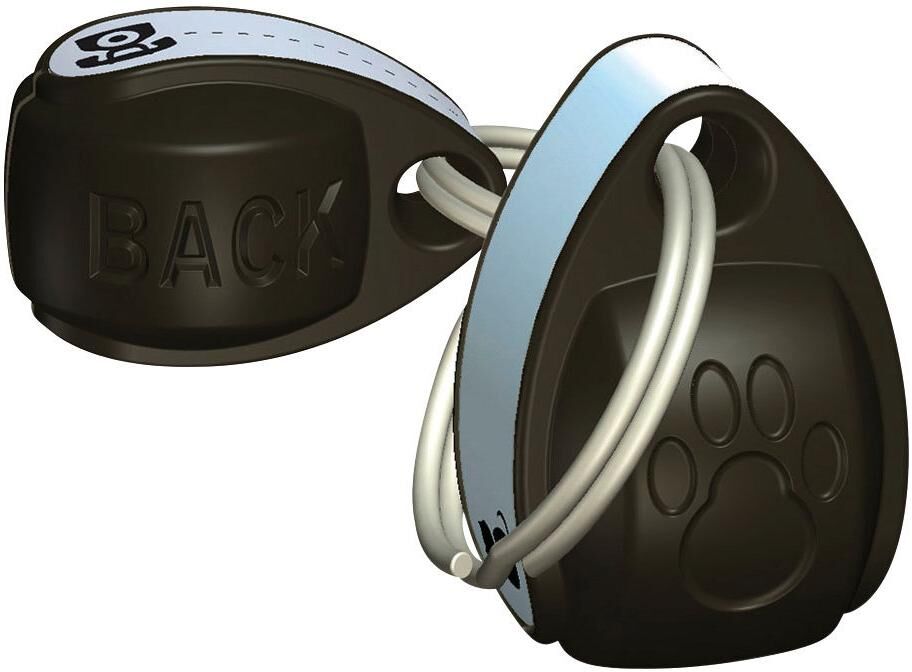 Katzen-Halsband CAT MATE "2 Stk.", blau (blau, schwarz), Kunststoff, Tier-Halsbänder, Katzen-Halsband blau, schwarz Einheitsgröße