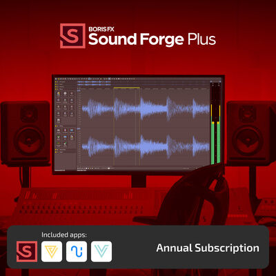 Boris FX Sound Forge Plus 1 Year Access