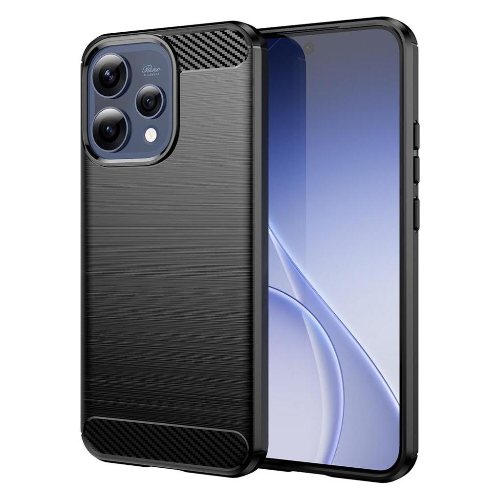 Techsuit - Carbon Silicone - Oppo Reno15 - Black (Oppo Reno 15) (66639753)