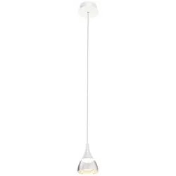 Azzardo AZ2909 LED Hängeleuchte Deckenleuchte Dalmatia 1 1x5W | 300L | 3000K | IP20 - weiß
