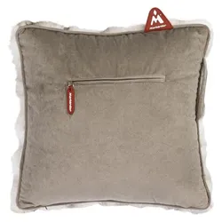 Montandor, Heizkissen, Heiz-Deko-Kissen 45x45 cm taupe (45 x 45 cm)