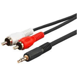 MicroConnect Audio adapter Cable, 10 meter (10 m, Cinch Kabel), Audiokabel