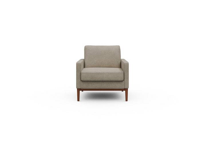 moebelfaktor Sessel Bodo, Retro-Design, elegante Linien, stabile Holzkonstruktion