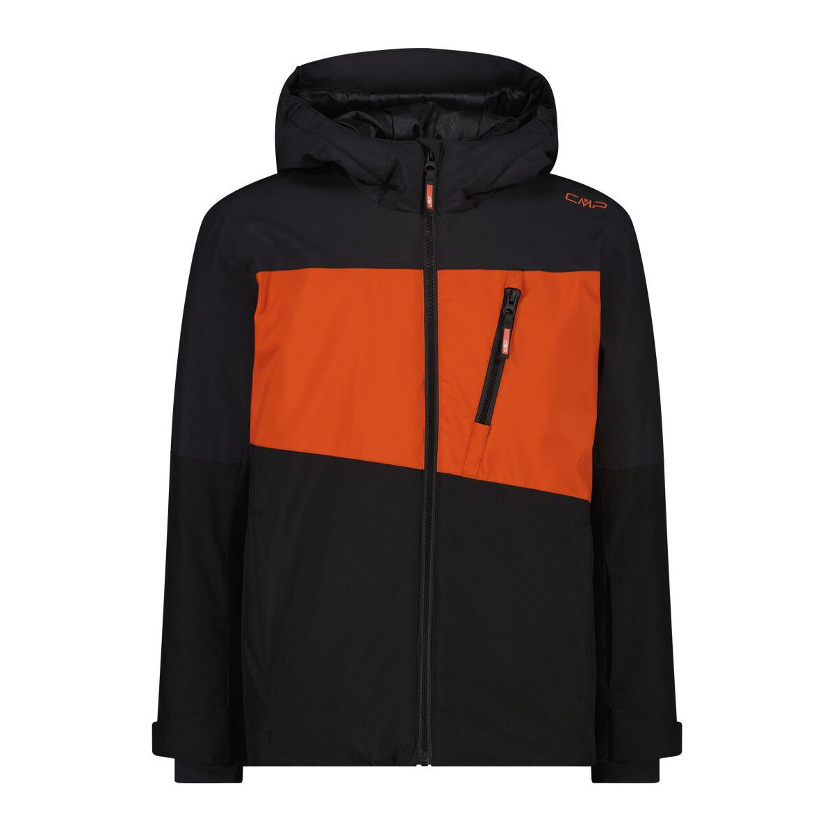 CMP KID Ski Jacket FIX Hood antracite (U423) 104 36W0744-U423-104