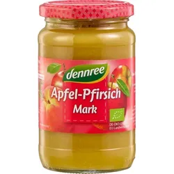 dennree Apfel-Pfirsichmark bio 360g