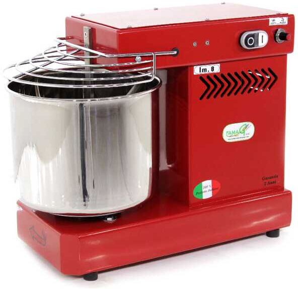 Famag IM 8/230 10 Velocità Rosso - Impastatrice a spirale 8 Kg