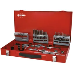 RUKO Gewindeschneidwerkzeug-Satz HSS - 37-tlg. - 245020