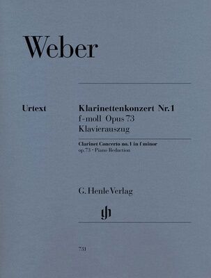 Henle Verlag Weber Clarinet Concerto No.1
