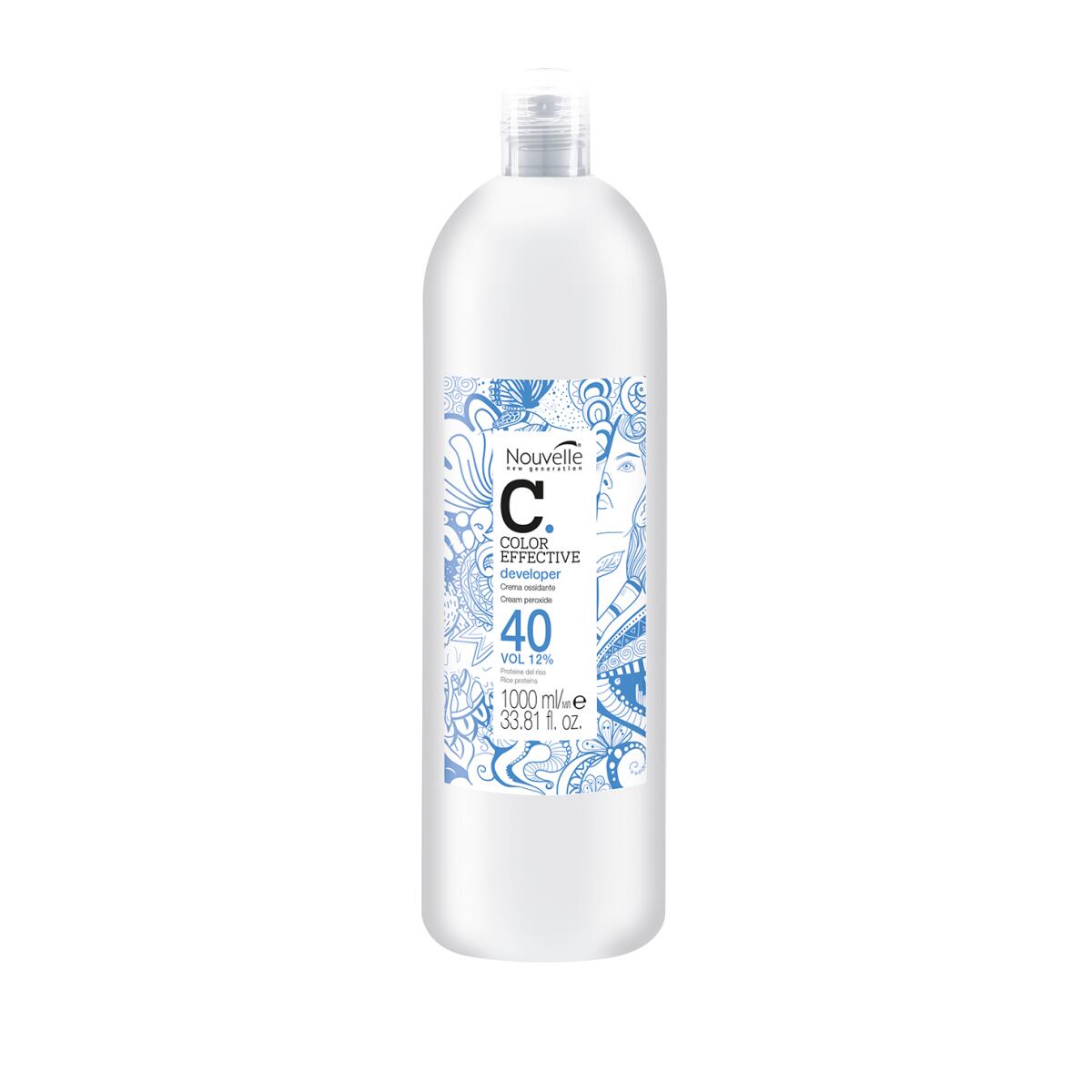 H.S.A. Hair Styling Applications S.p.A. Nouvelle Color Effective Developer Oxidant 1,5% 1000ml