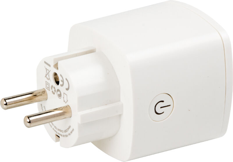 Hikvision Ds-Psp1-We Spina Intelligente Ax-Pro Per Gestione Carichi, Presa Smart Plug Radio Per Comando Dispositivi