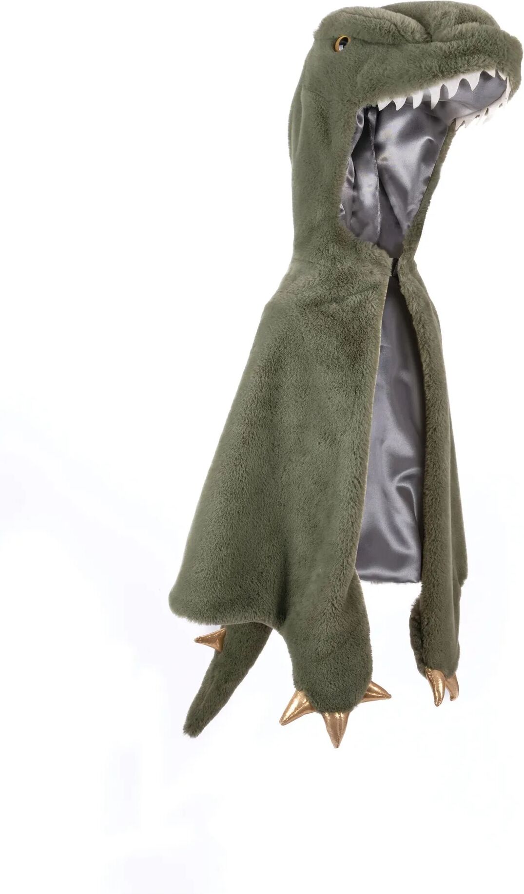 Great Pretenders Cape de T-Rex Vert 5/6 ans
