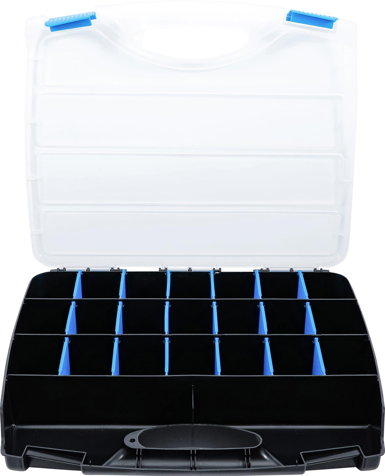 BGS technic lege plastic koffer voor kleine onderdelen