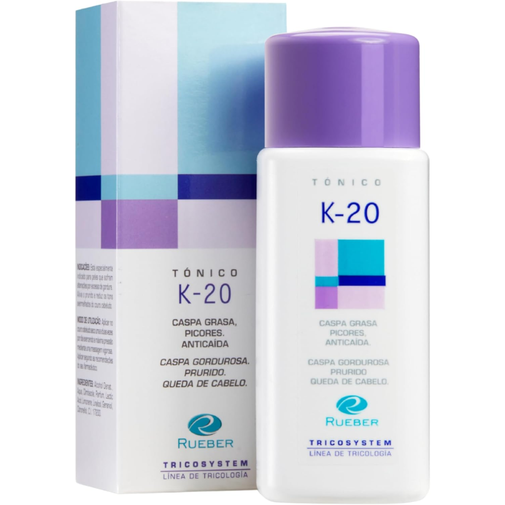 Rueber Tricosystem K-20 Anti-Dandruff and Anti-Itch Tonic 150mL