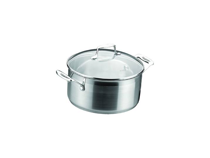 Premium Kochtopf „Impact“ inkl. Deckel Silber Ø 22 cm, 4.5 Liter SCANPAN