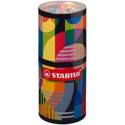 Stabilo, Malstifte, Pen 68 45er Arty Met.etui Rund (45x)