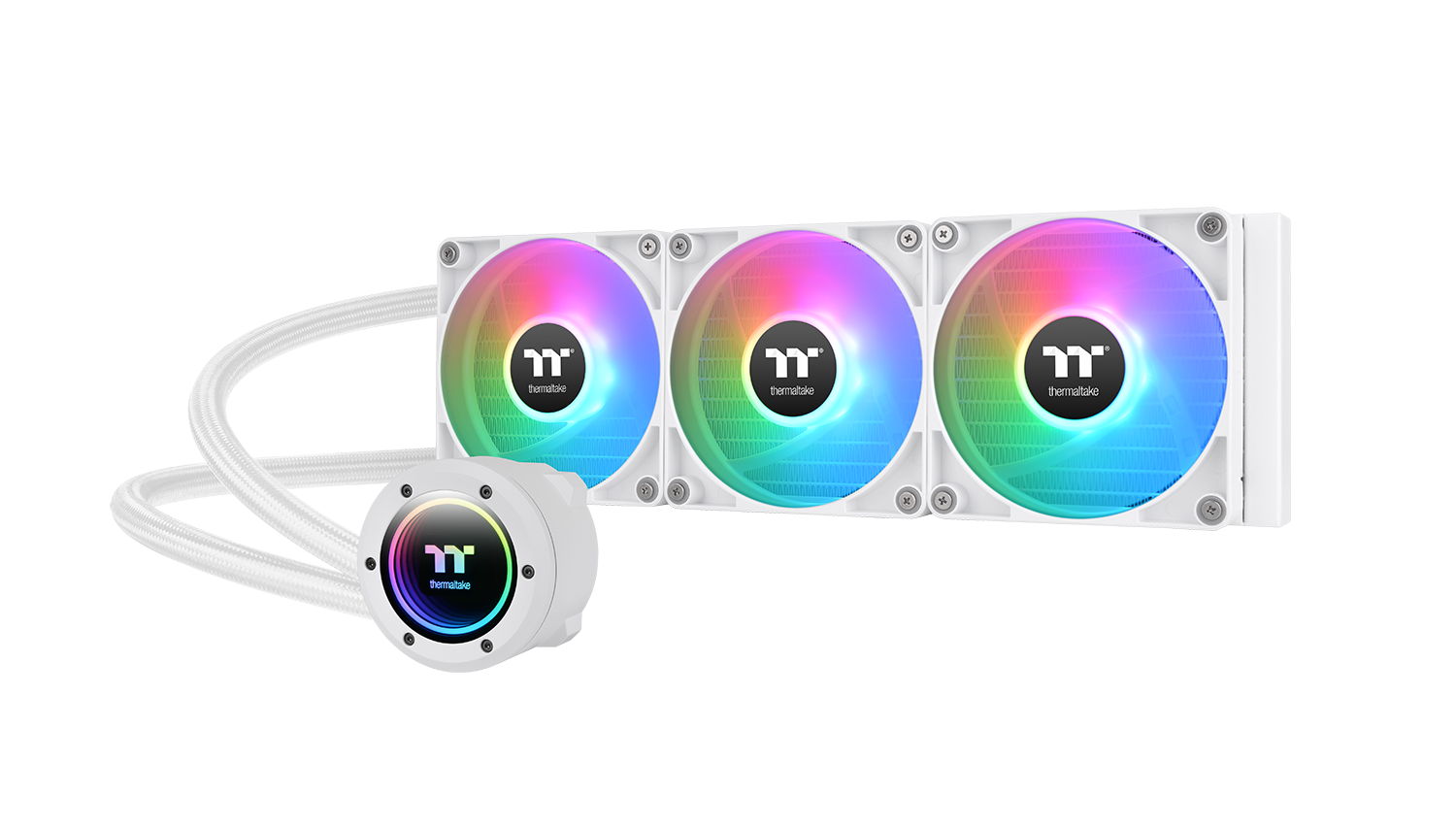THERMALTAKE TH360 V2 ARGB Sync All in One Wasserkühlung weiß