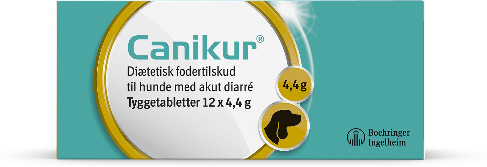 Canikur Tyggetabletter 4,4 g 12 stk