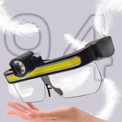 Smart Shopping Spot LED Glasses Lamp With USB Charging Multifunctional Floodlight & Night Vision Headlamp For Cycling, Fishing, And Outdoor LED Glasses Lamp With USB Charging Multifunctional Floodlight & Night Vision Headlamp For Cycling, Fishing, And Out