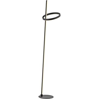 JUST LIGHT LED Stehlampe "RITUS", schwarz, 2, Ø 30cm H: 159,5cm, 1 Stk., Leuchten, Touchdimmer, getrennt schaltbar, Memoryfunktion, LED Stehlampe