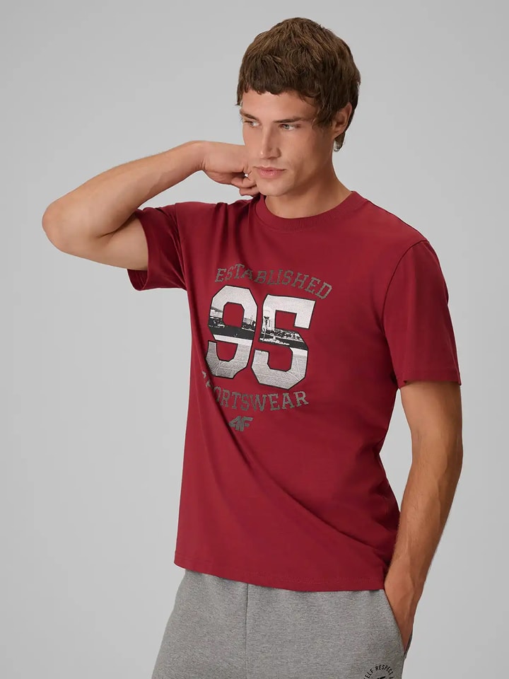 4F Shirt in Rot - M