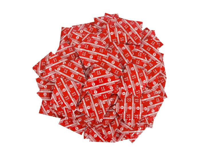 Durex London Red Kondome Erdbeere 100 Stück