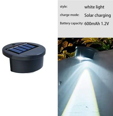 Inspire Select Solar Powered Pool Side Lights Waterproof Color Changing LED Deck & Inground Pool Lights For Garden, Patio & Pathway white Light 4pcs