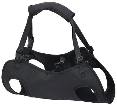 Uplifted Goods Dog Lift Support Harness For Injured Or Elderly Dogs black m