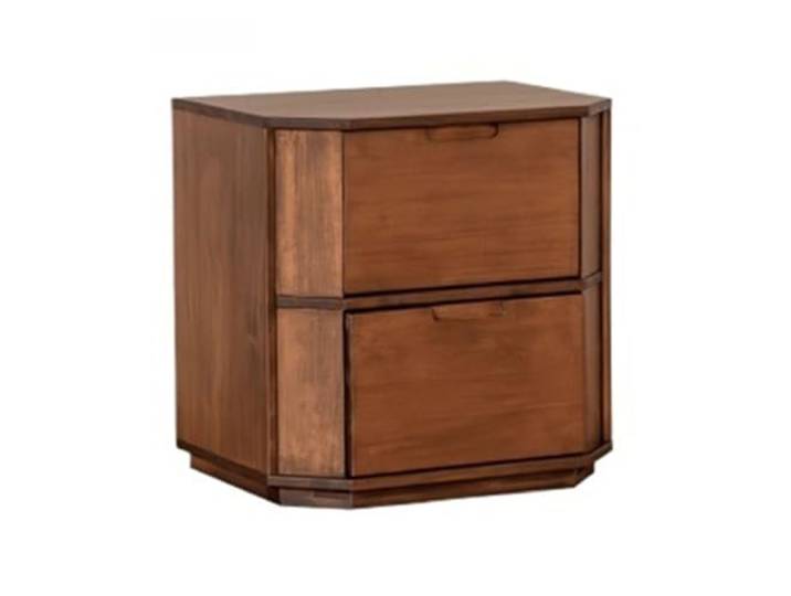 FZL02068LM Zimmer Vintage geometrischer polygonaler Nachttisch aus Holz