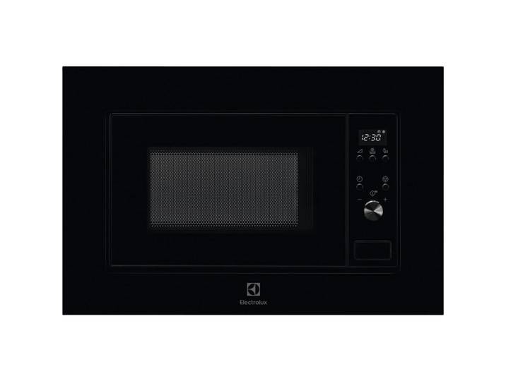 Electrolux Einbaumikrowelle, Schwarz, Metall, Glas, 59.5x38.8x31.2 cm, Auftaufunktion, digitaler Timer, Signalton, Timerfunktion, Küchen, Küchenelektrogeräte, Mikrowellen