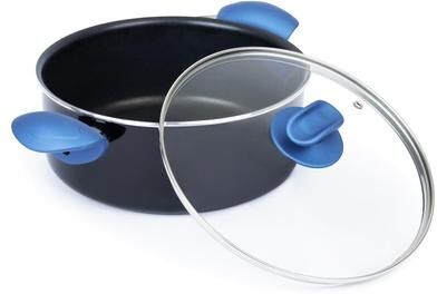 YBM Home Classic Aluminum Nonstick Stockpot & Saucepan, Induction Compatible, High Quality