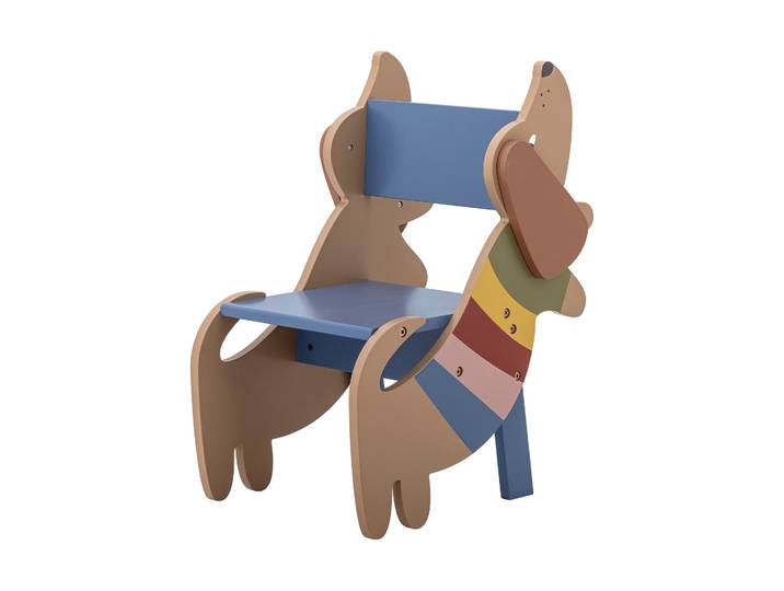 Bloomingville Charlie chaise Multicolore, 44x57 cm
