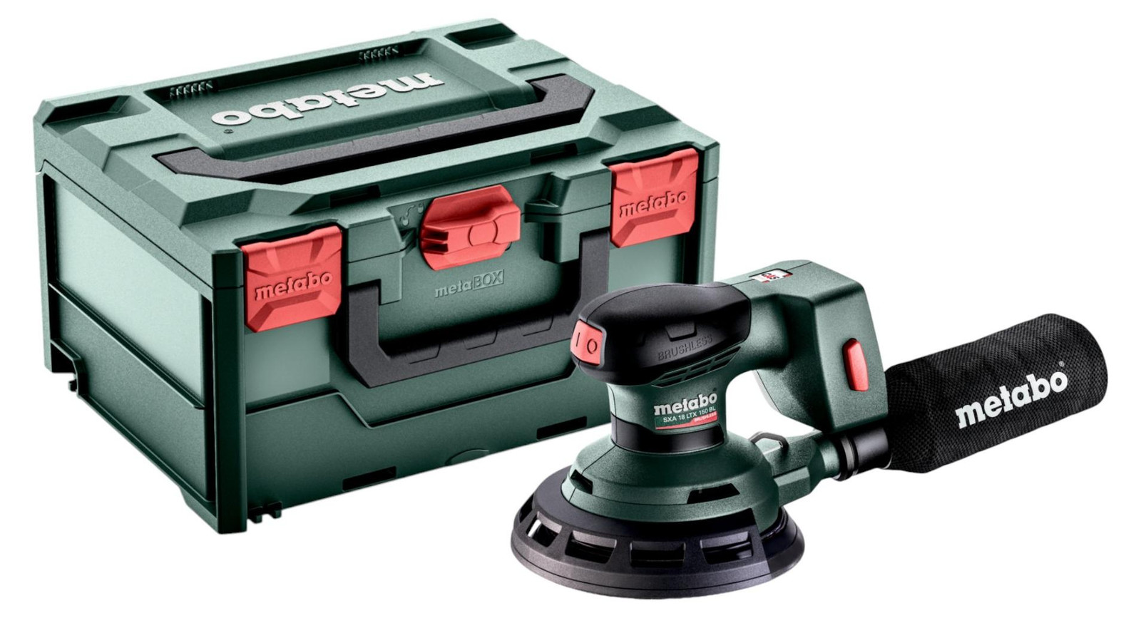 Metabo SXA 18 LTX 150 BL Accu-excenterschuurmachine