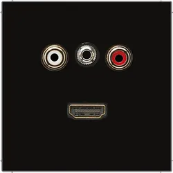 Jung Multimedia-Anschluss sw MA LS 1082 SW