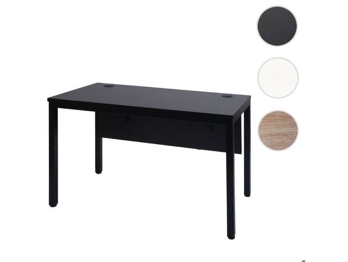 Bureau HWC-E94 table de bureau informatique 120x60cm ~ noir
