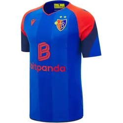Macron, Herren, Fussballtrikot, Heimtrikot FC Basel 2026/27 (L), Blau, Rot