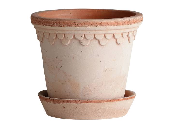 Bergs Potter Cache-pot émaillé Københavner Ø21 cm Rose