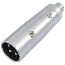 OMNITRONIC Adapter Cinch(F)/XLR(M)