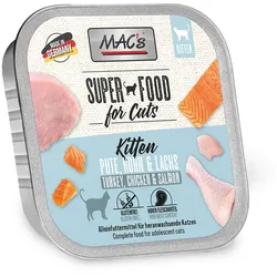 MACs Cat Kitten Pute, Huhn & Lachs | 16x 100g