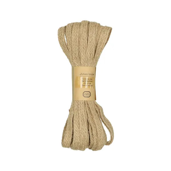 Dille & Kamille Jute touw bruin