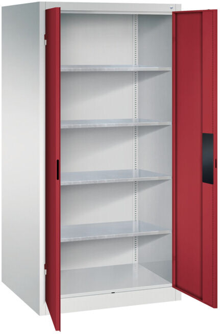 C+P Armoire à charges lourdes Acurado, 1950x930x800mm, 7035/3003 ; C + P Möbelsysteme (8924-052 S10147)