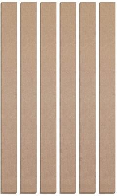 WallPops Wide Paintable Shaker Wall Panels