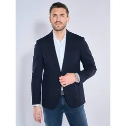 emilio adani Herren Freizeit-Sakko slim fit Blau uni - 52