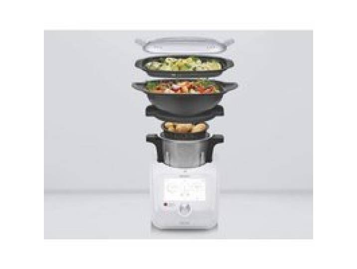 Robot-cuiseur - SILVERCREST - Monsieur Cuisine Connect - 5 Litres - 1200 Watt - Accessoires standards