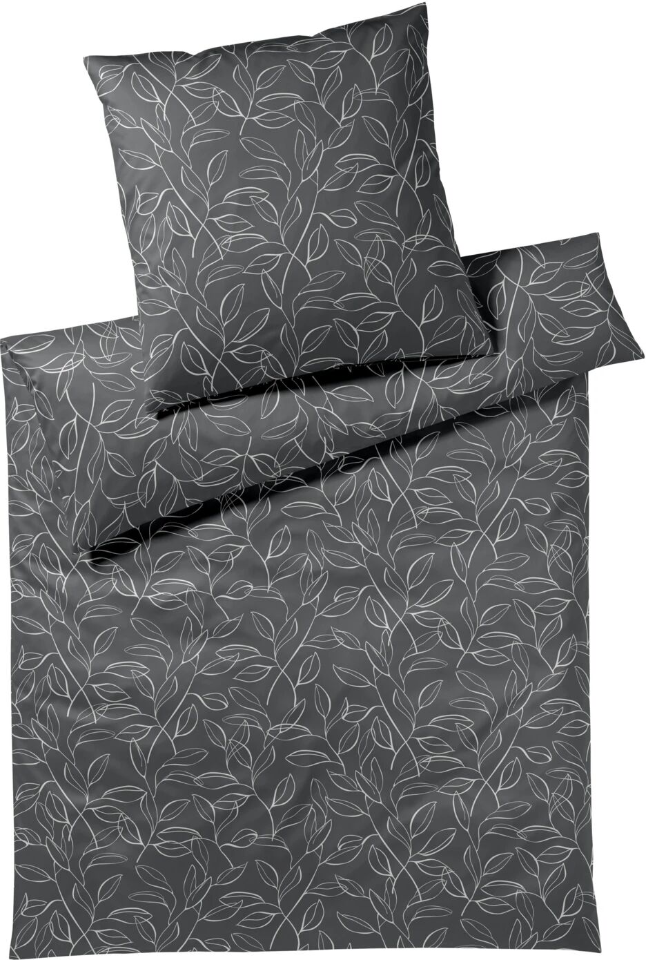 Elegante Floral, Basalt  Basalt