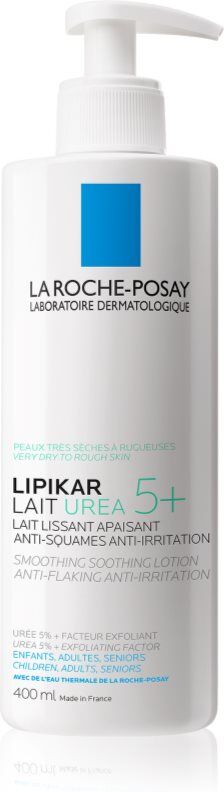 La Roche-Posay Lipikar Lait Urea 5+ beruhigende Hautmilch für trockene und gereitzte Haut 400 ml