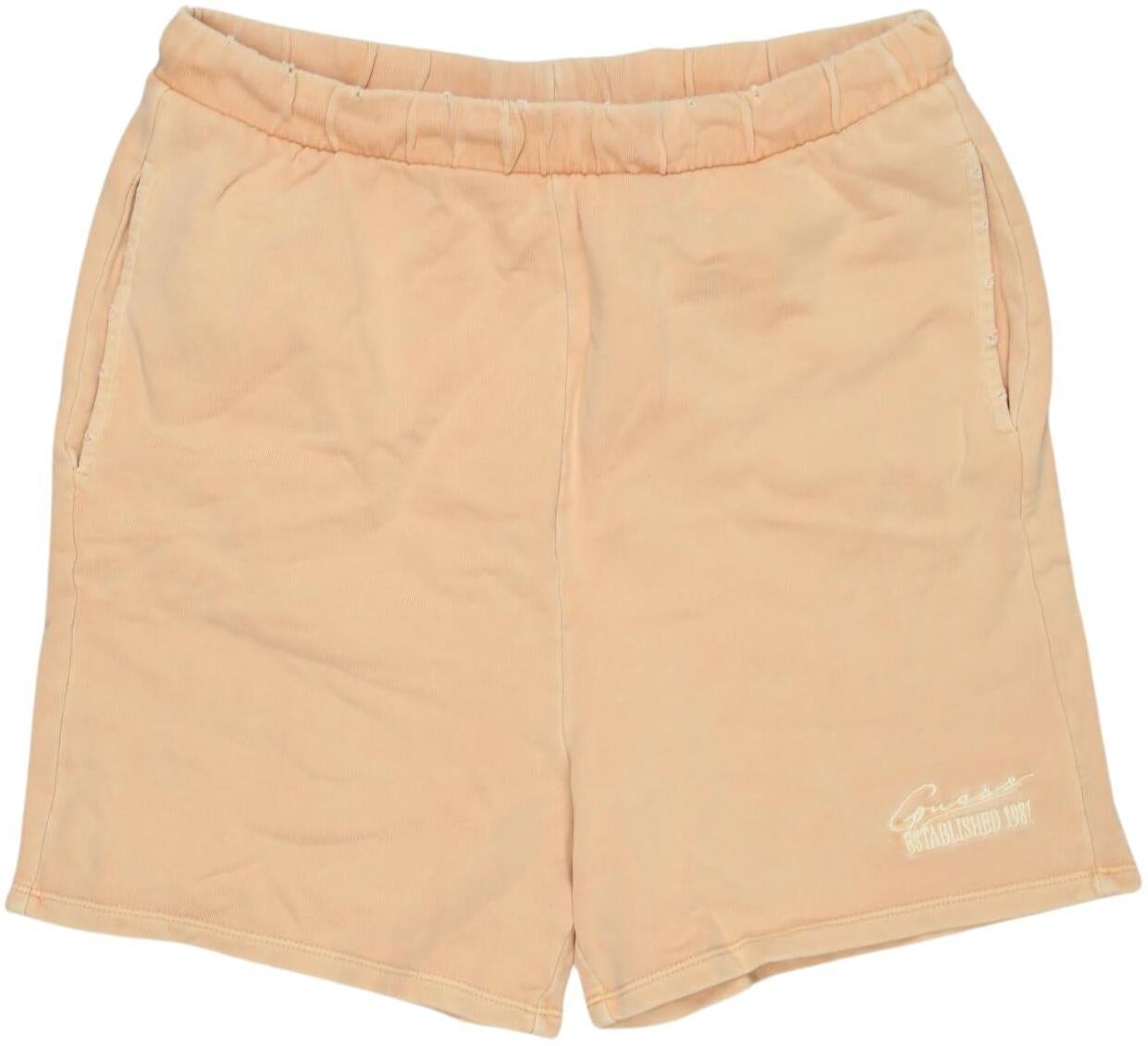 Guess Damen Shorts, Orange, Gr. M, Baumwolle - Second Hand