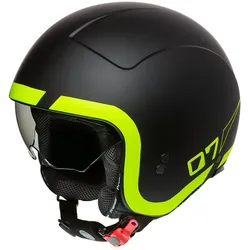 Premier Rocker LN, Jethelm - Matt Schwarz/Neon-Gelb - S