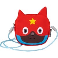 Mini-Tasche - Superheld rot